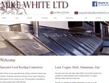 Tablet Screenshot of mikewhiteltd.com